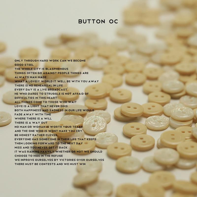 Цветочная гравировка пуговицы смоляной вязаный кардиган рубашка два глаза имитация ракушки рукав воротник пуговицы ювелирные изделия аксессуары