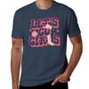 White Lets Go Girls Cowboy Boots Cowgirl Hat Bachelorette Party Tshirt High Quality Durable Tshirt