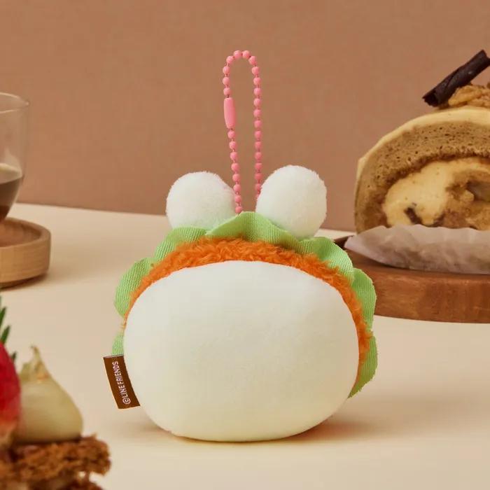 LINE Friends Minini Кафе-десерты Кукла Брелок Конини Сэндвич