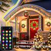 Smart Color Changing Christmas Lights, 75FT 200 LED Color Changing String Lights with Remote & APP Control, 16 Million Color Changing Twinkling
