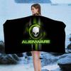 Dell Alienware A-Animation ПК Игровое Микрофибровое Одеяло Быстросохнущие Пляжные Полотенца Печать Супервпитывающее Бассейн Полотенце Одеяло