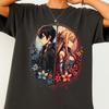 Футболка в стиле Sword Art Online | Аниме-футболка для геймера | Футболка с миром фэнтези SAO