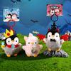 Fluffy Plush Penguin Keychain Collection Soft Stuffed Animal Keyring  Birthday Parties