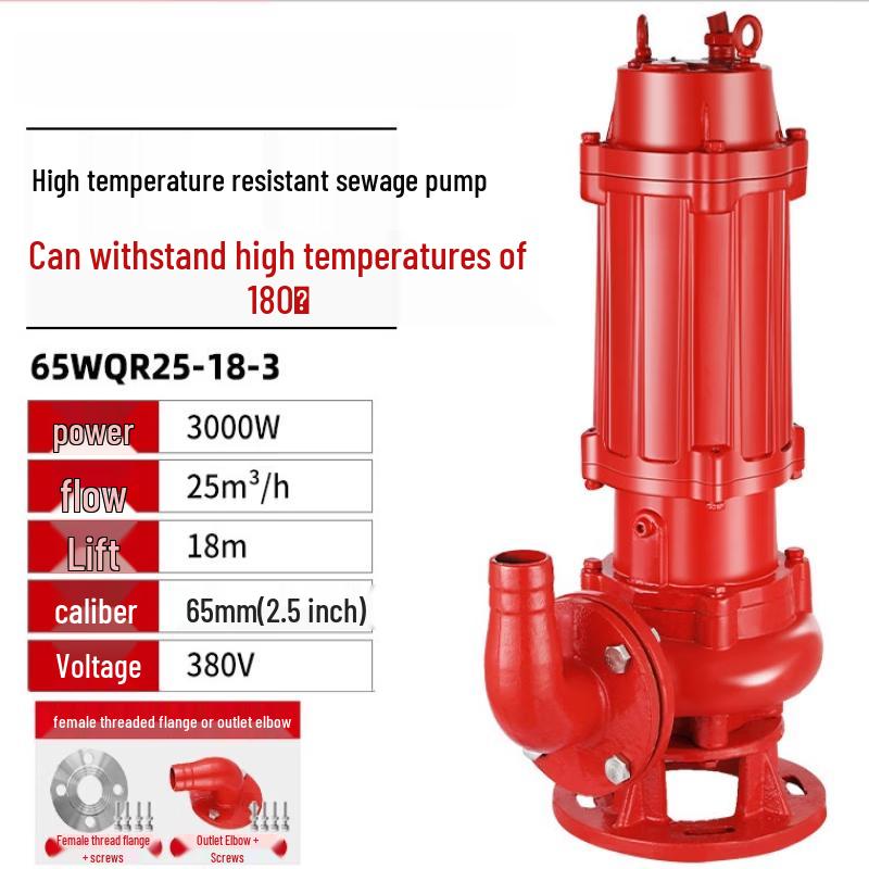 Jundingying High-Temperature Hot Water Sewage Pump