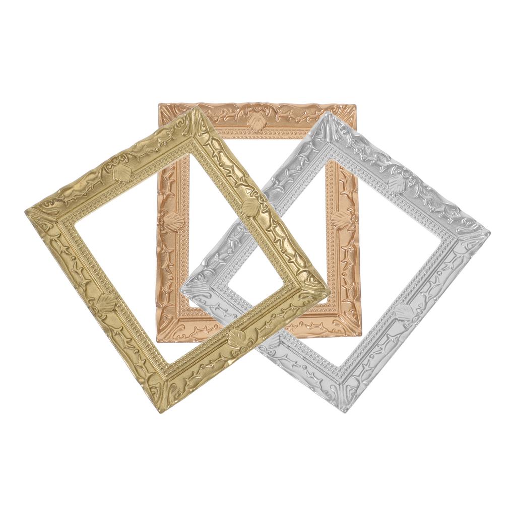 3 шт. Миниатюрная фоторамка Микро Ландшафтный декор Рамки для фотографий Домашние украшения Аксессуары Модели DIY Маленький крошечный коллаж