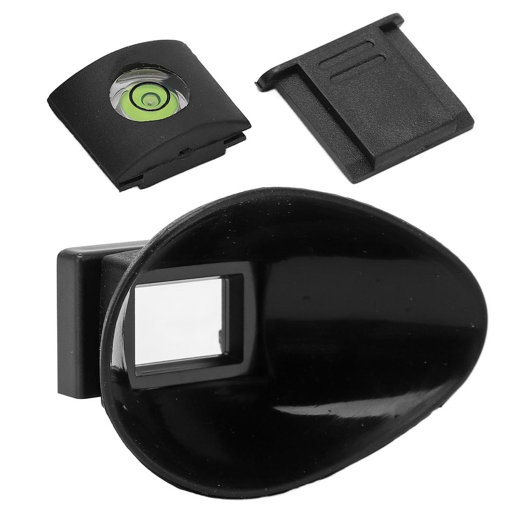 Наглазник видоискателя камеры 22 мм овальный уровень крышка холодной обуви набор для D300 D200 D90 D80 D7000 D7100 D5200 D510