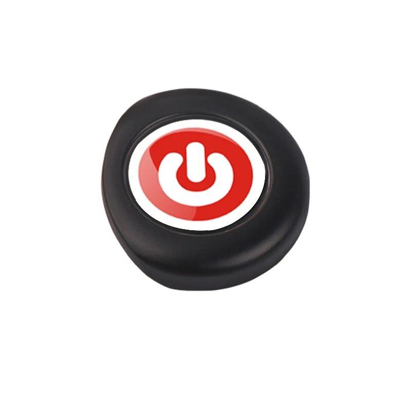 Одна кнопка «Пуск», декоративная наклейка для автомобиля, серебристый и черный металлический материал, эпоксидная смола, узор для MINI COOPER R55 R56 R60 R61