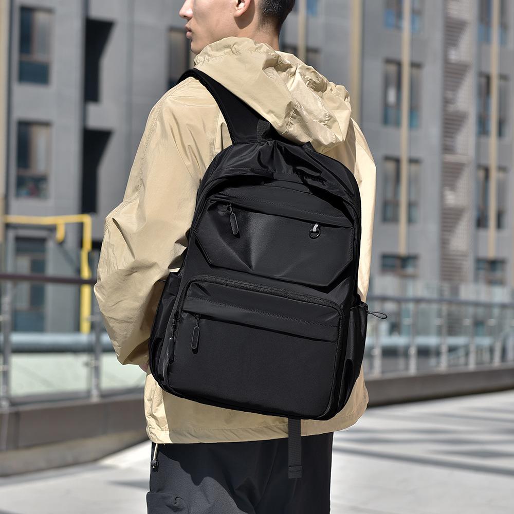 Casual Business Computer Bag Stylish Simple Backpack Large Capacity Travel Backpack