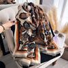 Ethnic Style Imitation Cashmere Thick Travel Shawl Yunnan Scarf Women's Outdoor Warm Cape Sun Protection