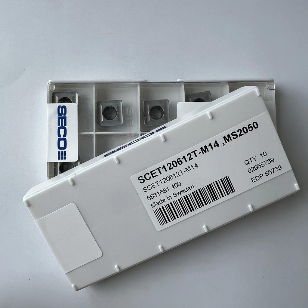 SCET120612T-M14, MS2050 / Промышленные сменные твердосплавные пластины 10 шт.