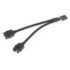 1Pc Computer Motherboard Usb Extension Cable 9 Pin 1 Female To 2 Male Y Splitter Audio Hd Extension Cable For Pc Diy 15Cm