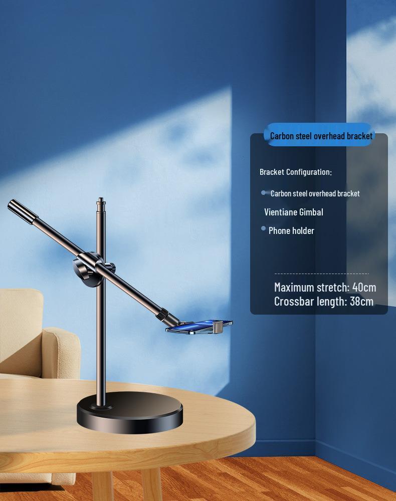 Nail Art & Calligraphy Adjustable Fill Light Stand for Photography & Live Streaming