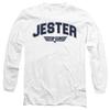 Top Gun Унисекс Взрослая футболка с длинным рукавом в стиле Varsity с принтом Шутника