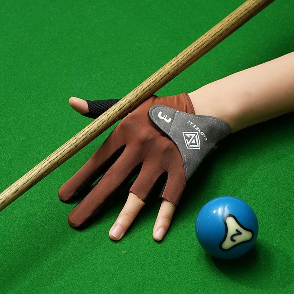 1pc Anti-slip Billiards Gloves Breathable Snooker Cue Sport Glove Pool Gloves  for Left Hand