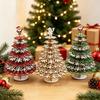 DIY Wooden Christmas Tree 3D Christmas Tree Statue Tabletop Decor Christmas Tree Ornament  Gift