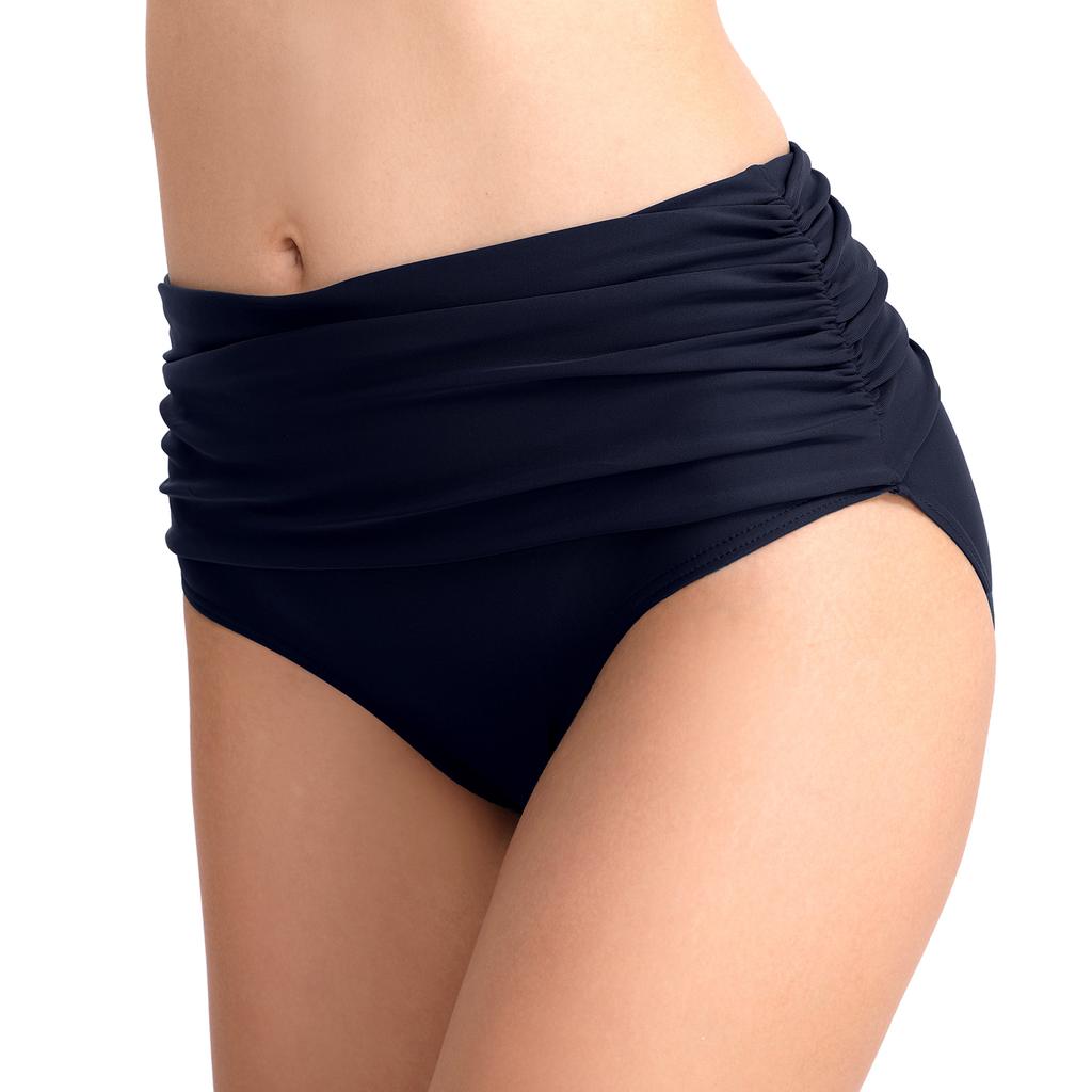 TUINANLE Swimwear Women Swimming Trunks Bikini Bottom High Waist High Cut Swimsuit Shorts Underpant