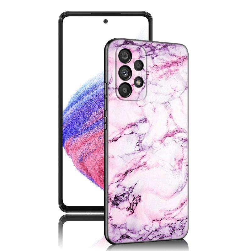 Черный и белый мраморный чехол для Samsung A04 A21 A30 A50 A52 S A13 A14 A22 A23 A32 A53 A73 5G A11 A12 A31 A33 A51 A70 A71 A72