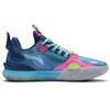 Li Ning All City 10 Модные Амортизирующие Скользкие Износостойкие Низкие Баскетбольные Кроссовки Мужские Темно-синие ABAS079-2