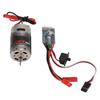 Двигатель 390 с щетками для радиоуправляемой машины, 30A, разъем JST, высокомоментный двигатель с щетками, комплект регулятора оборотов для радиоуправляемой машины 116 118, 7.2V
