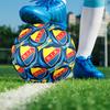 Djurgardens IF Print Size 5 Soccer Ball, PU Wear Resistant Football for Match Training and Daily Practice, Birthday Gift for Soccer Fans