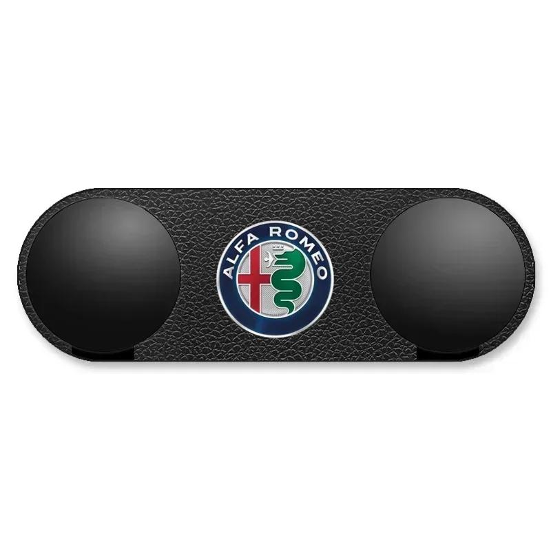 Автомобильные наклейки для Alfa Romeo Автомобильный липкий крючок USB-кабель Двойной крючок-органайзер для Alfa Romeo Giulia Stelvio Giulietta 156 159 147
