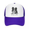 Custom Border Collie Dog Baseball Cap Outdoor Women Unisexs Adjustable Pet Animal Trucker Hat Autumn Personalized Dad Hat