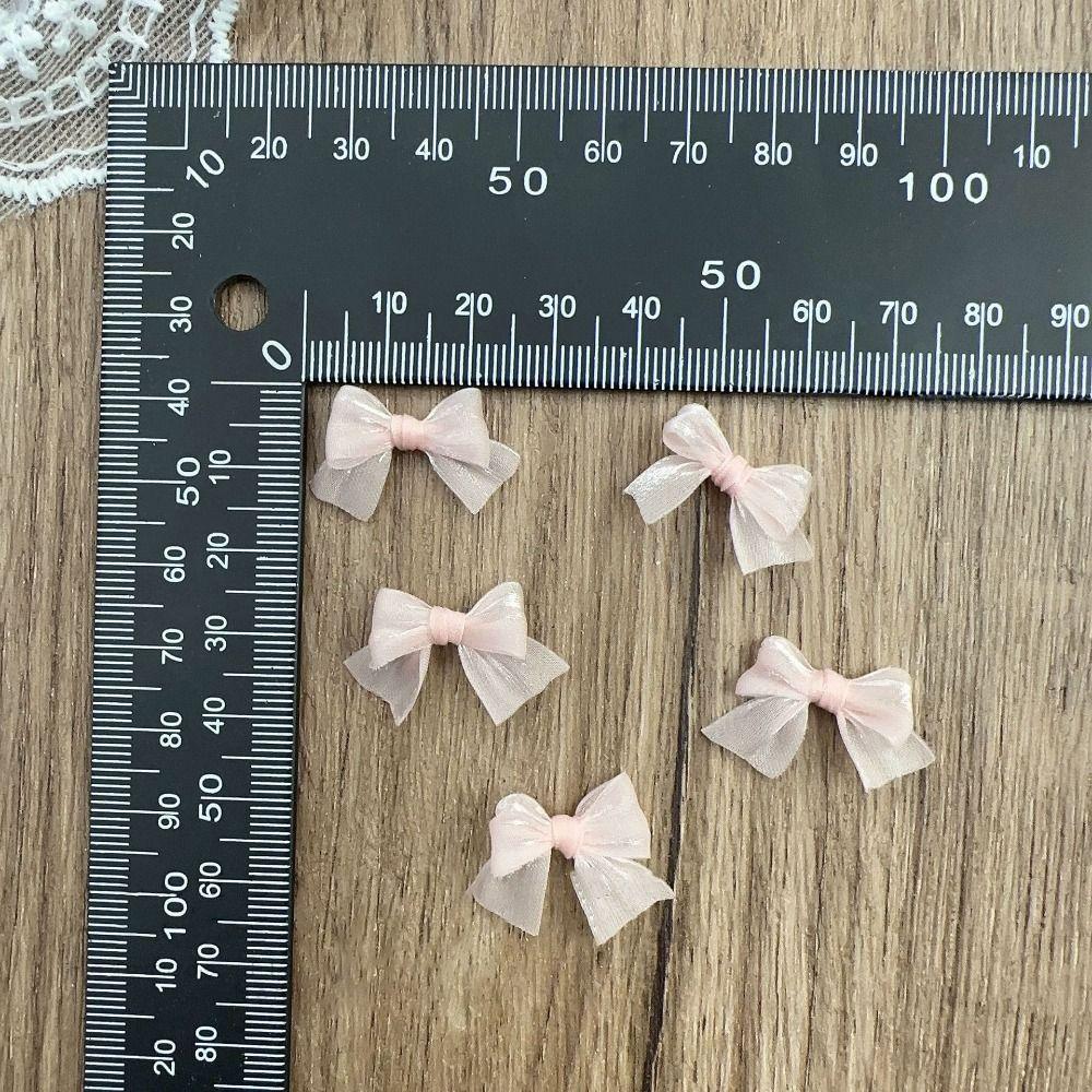 10 шт. Шармы Жемчужная пряжа Бант Красочный бант Головные уборы Украшения Аксессуары для чехла телефона