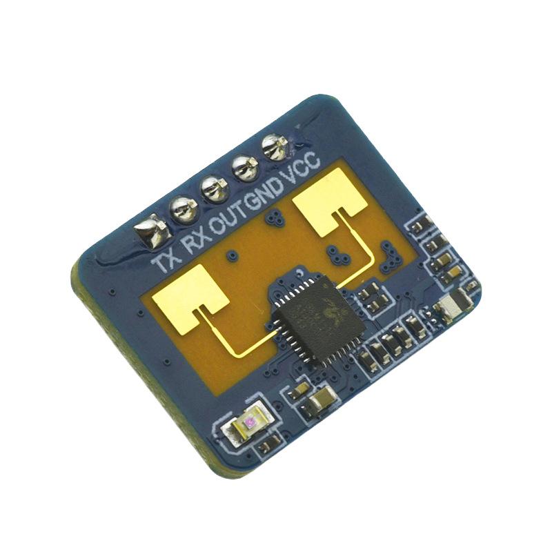1/5/10Pcs LD2410C 24G Human Presence Radar Module, Square Enclosure Smart Induction Sensor Built-in Bluetooth