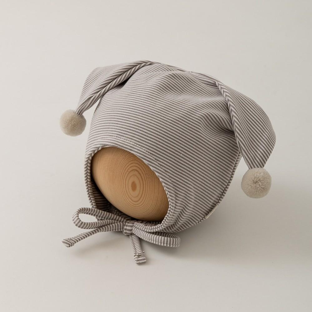 Милая Детская Шапочка для Новорожденного с Ушками Кошки и Завязками, Мягкая Шапочка-Бонетка для Младенца, Фото Реквизит