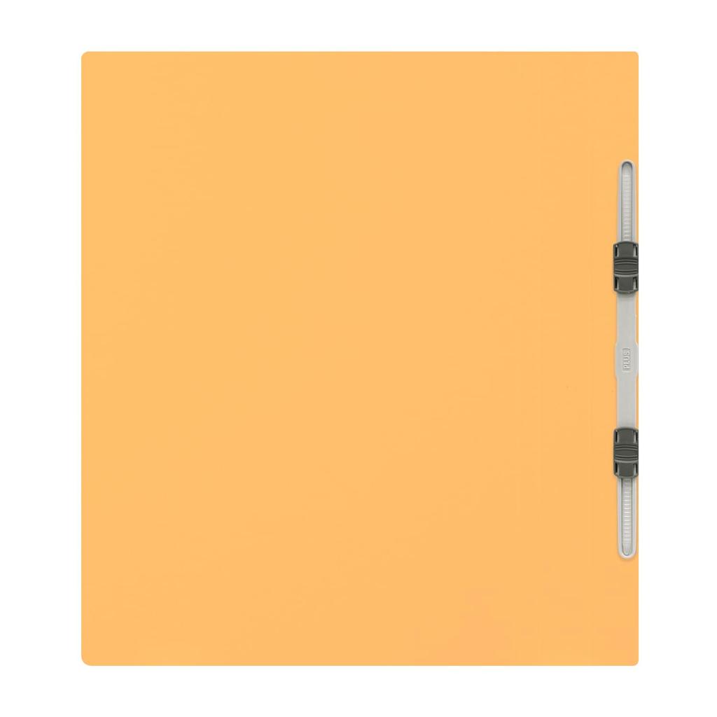Папка-регистратор Plus PP A4 Толстая с кольцами Желтая 10 шт. №121PW 98-347