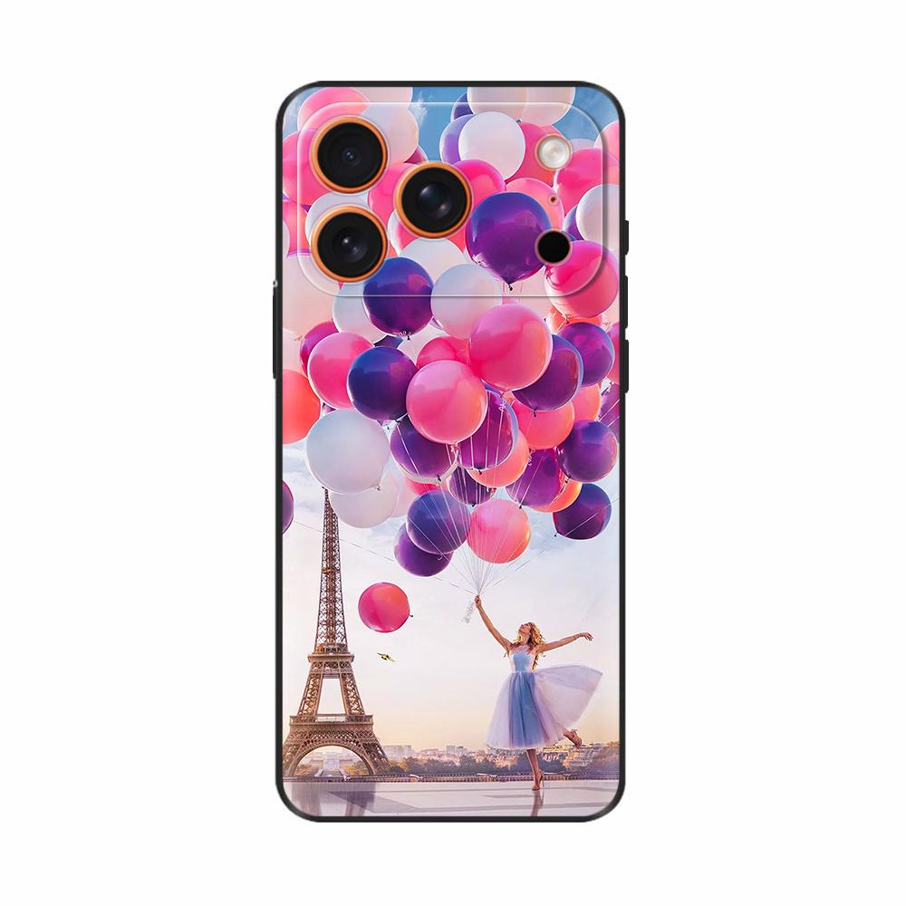Luxury Silicone Anti-drop Case For iPhone 17 Pro Max Soft Case For iPhone 17 Pro Cases For iPhone17 Air Bumper Cover Fundas Capa