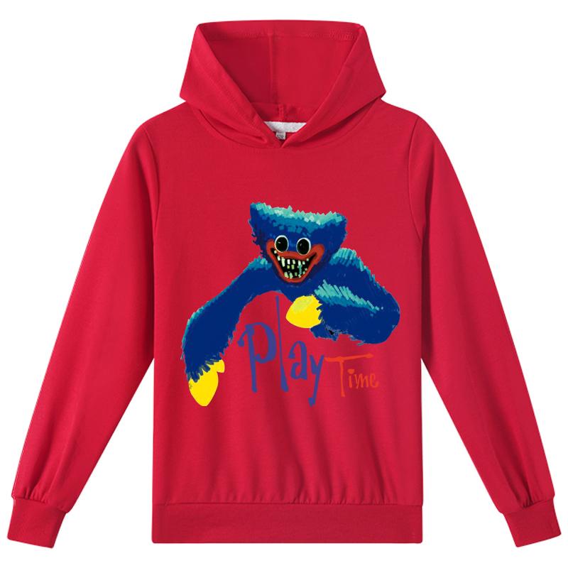 Детская 3D толстовка с капюшоном Mob game Huggy wuggy свитер Детский свитер