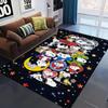 Peanuts Cartoon Washable Non-Slip Rug Carpet Larget Floor Mat Bedroom Home Decor LXR166