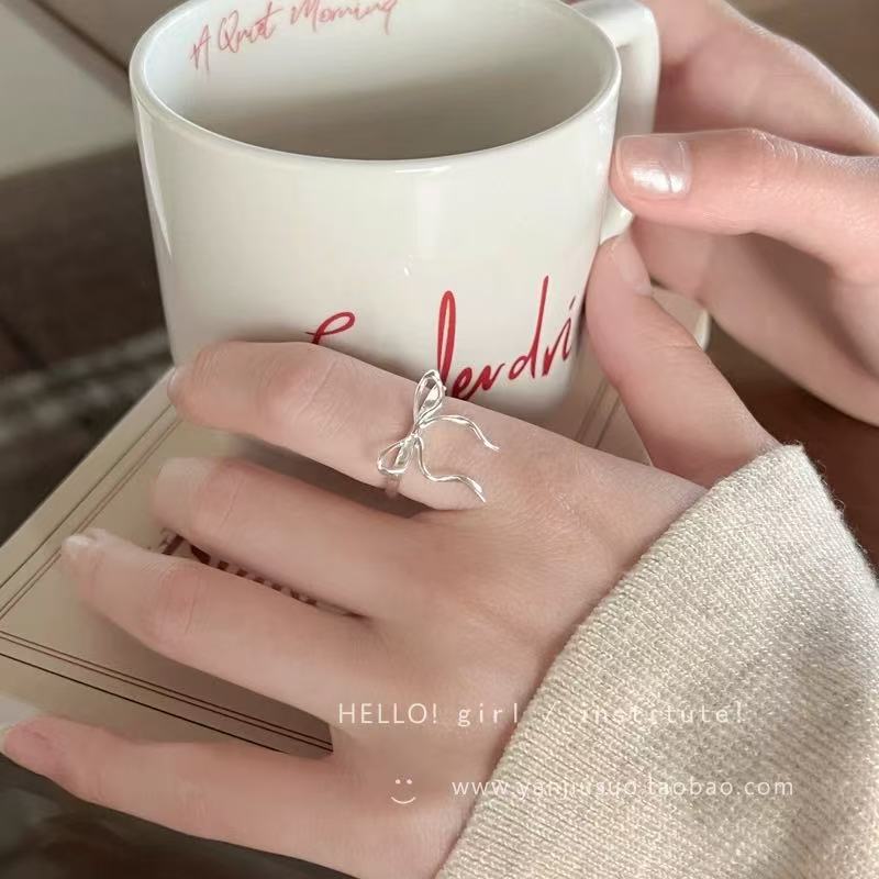 Кольцо с жемчугом, цирконом и бабочкой, женское, нишевое, с чувством высокого класса, легкая роскошь, парное кольцо для пары, темпераментное, открытое кольцо