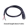 DC5V Power Barrels Connectors Cables 3.5mm x 1.35mm Female Plug for Lamp and Speakers