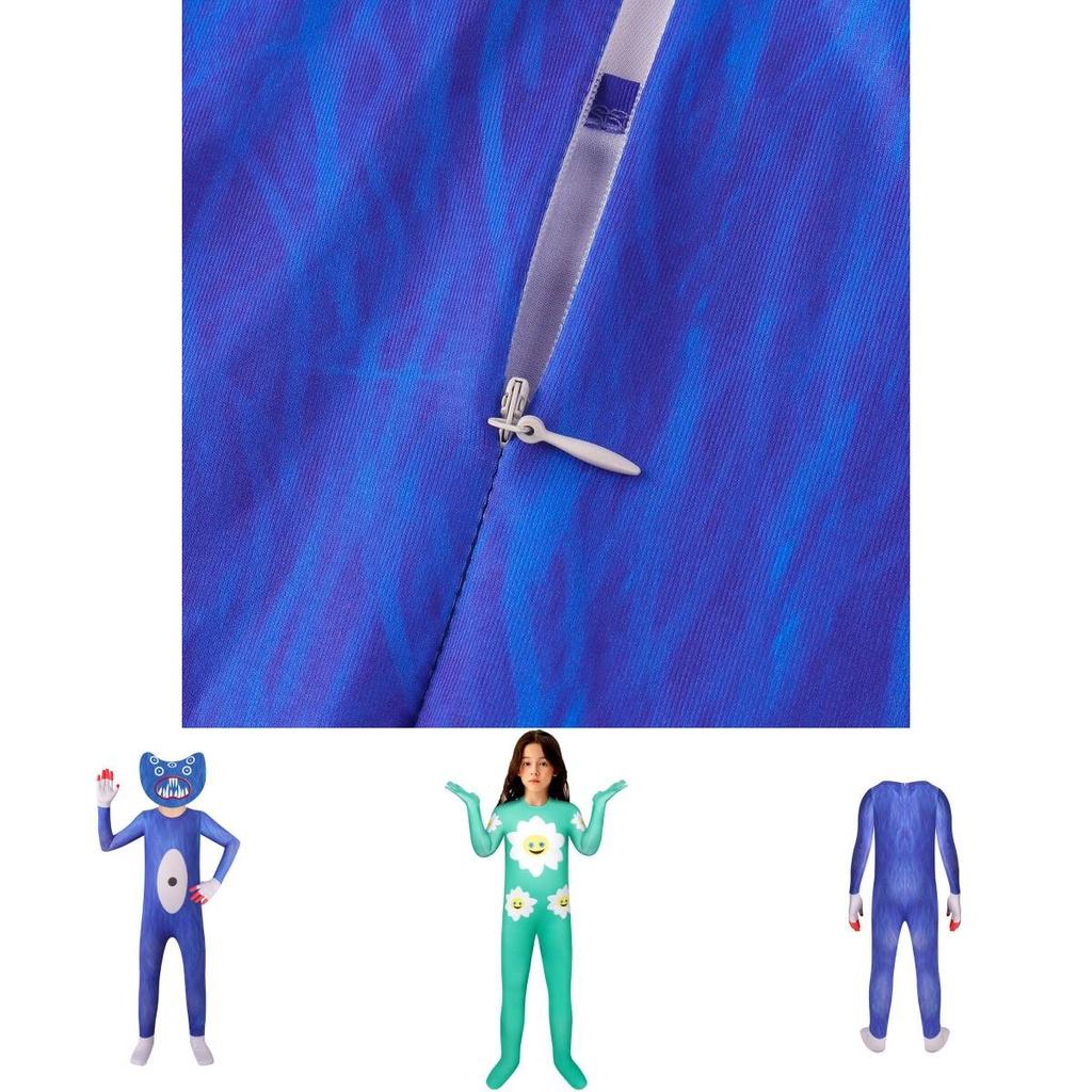 Оригинальный костюм для косплея Poppy Playtime Huggy Wuggy для детей, наряд на Хэллоуин, Рождество