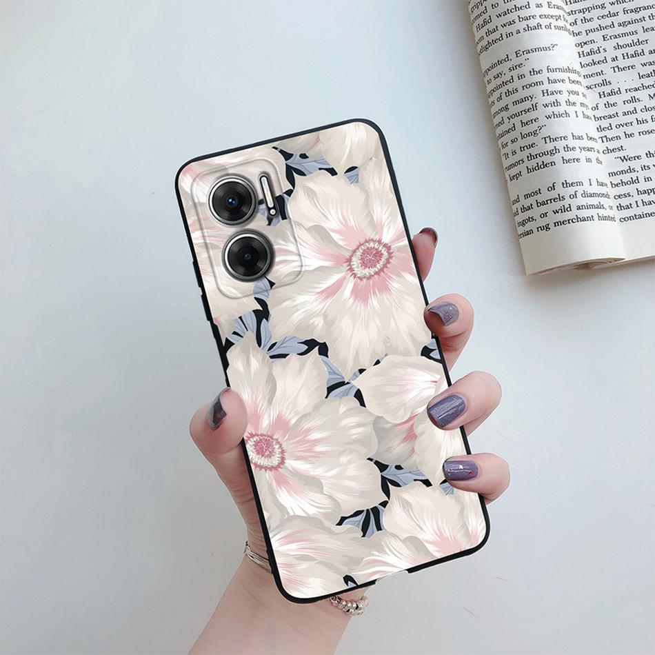 Чехол для Xiaomi Redmi Note 11e 2022 Чехол Крутой Мужской Черный Дракон Мягкий Силикон ТПУ Чехлы для Телефона для Redmi Note 11E 5G Чехлы Fundas