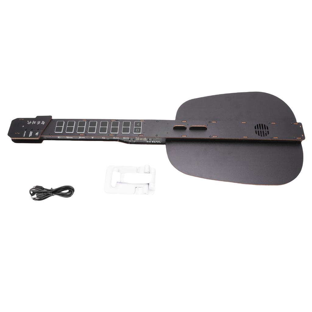 Безладовая умная гитара деревянная 6 тембров Type-C портативная дорожная электрогитара для взрослых и подростков