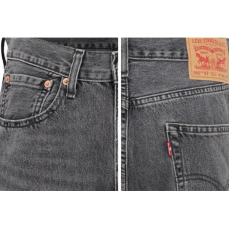 Levi's Jeans Men's Gray Moderate Straight Fit Pants A7221-0006