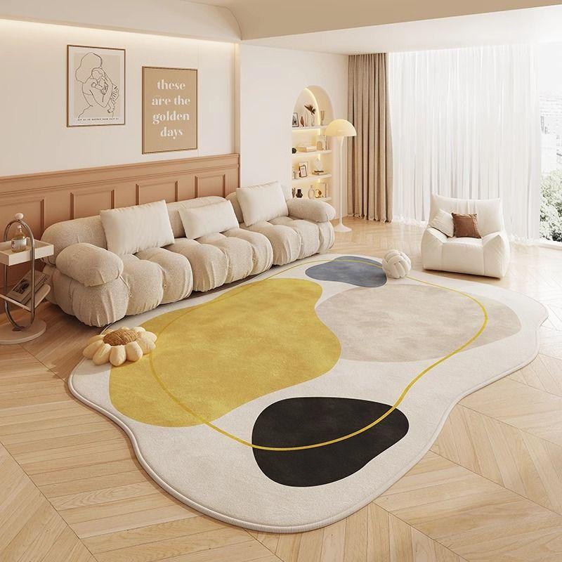 WTEMPO Ковер в форме облака для гостиной, нестандартный коврик для пола, диван, чайный столик, спальня, нестандартный прикроватный столик для домашнего использования
