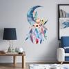 Dreamcatcher Wall Sticker Moon Decal Self Adhesive Decor for Bedroom Living Room Door Corridor Entrance Wall Art