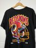 90-е Washington Redskins Футбол Большой Шлем черная Футболка Репринт Унисекс Футболка