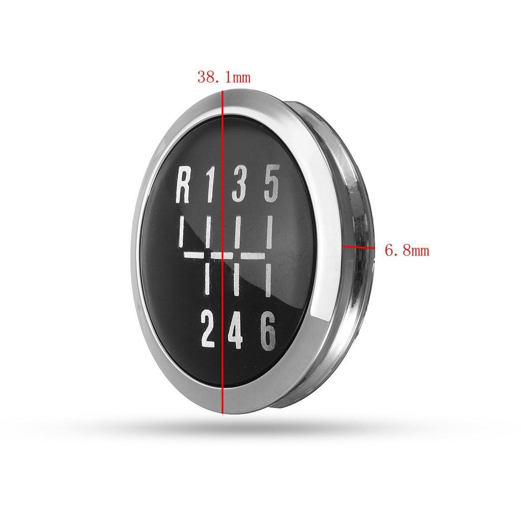 5/6 Speed Gear Shift Knob Cap Gear Knob Top Cover For Opel/Vauxhall Astra H Corsa D Vectra C Zafira B Antara Signum