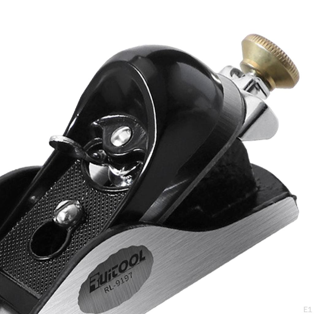 Мини-рубанок для дерева Гаджеты для деревообработки Плоская нижняя обрезка Регулируемый ручной рубанок