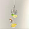 Phone Straps Transparent Keychain Star Wishing Bottle Mobile Phone Lanyard  Jewelry Accessories
