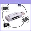 Стильный и компактный USB-кардридер 4-в-1, многофункциональный SD TF MS M2 для компьютеров
