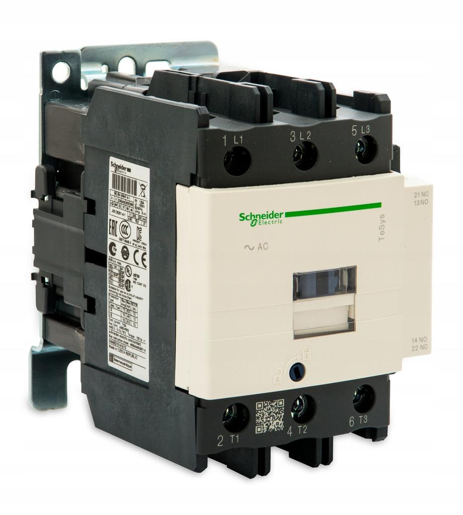 Tesys D - 3-Pole Contactor, Ac3 - 95A, Pom. No+ Nz, 230V Ac 50/60Hz Coil, Screw Terminals