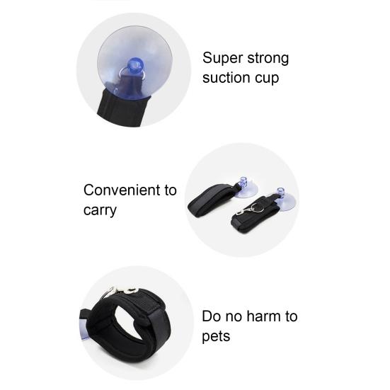 Pet Grooming Suction Cup Holder Adjustable Dog Bathing Restraint Loop Leash for Dogs And Cats Nail Trimming Shower Bathing