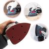 10x Sanding Palm Sheet Sander Pads Polish Sandpaper Grit Abrasive Discs Abrasive