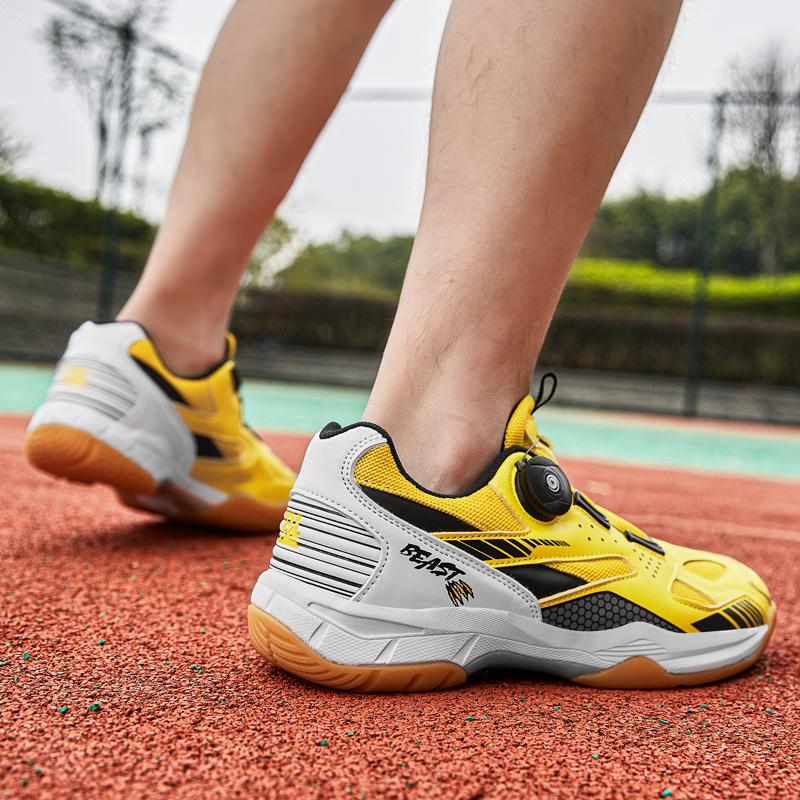 Новая обувь для бадминтона, мужская и женская дышащая одежда для бадминтона, легкие кроссовки для настольного тенниса